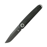 Kizer V3604C2 Squidward zsebkés 7,1 cm, teljesen fekete, G10