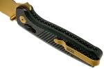 SOG-TM1033-BX TERMINUS XR LTE - CARBON & GOLD zsebkés 7,5 cm, arany/fekete, szénszálas G10 