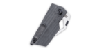 Kizer V2563A3 CyberBlade Grey Micarta vreckový nôž 5,5 cm, sivá, Micarta, rozbíjač skla