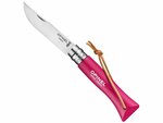 002201 OPINEL OPINEL VRI N ° 06 Trekking Raspberry - kapesní nůž, rukojeť bukové dřevo, růžová