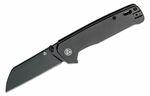 QSP Knife QS130XL-C Penguin Plus Titanium Black vreckový nôž 8,6 cm, celočierna, titán