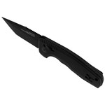 SOG-15-38-09-57 SOG-TAC AU COMPACT Tanto automata taktikai kés 7,5 cm, fekete, alumínium 