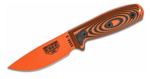 3PMOR-006 ESEE oranžová blade, oranžová/černá G-10 3D handle, black sheath