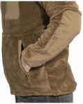 K09030-03-Coyote-M Pentagon Grizzly full zip Sweater