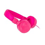 SETTY kabelová sluchátka s mikrofonem 1,20m růžová GSM041694