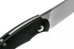 FX-518 FOX knives  SLIM DRAGOTAC "PIEMONTES" BASTINELLI DESIGN FRN BLACK HDL