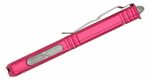 Microtech 123-10PK Ultratech Standard Pink automatický nôž 8,8 cm, Stonewash, ružová, hliník