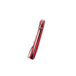 Kubey KU314J Ruckus Red zsebkés 8,4 cm, piros, G10, csat