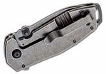CRKT CR-2493 Squid™ Assisted Black malý vreckový nôž s asistenciou 5,6cm, Black Stonewash, oceľ