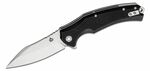 QSP Knife QS121-C Snipe Black kapesní nůž 9 cm, satin, černá, G10