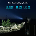 Baton 4 OLIGHT 650mAh 3.6V IMR16340
Rechargeable Lithium Battery