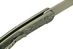 WE20043-5 We Knife Smooth Sentinel Šedá Titanium Handle With Aluminum Foil Carbon Fiber Inlay