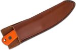 ESEE-AGK-OR ESEE HUNTING KNIFE lovecký nôž 8,9 cm, Black Stonewash, oranžová, G10, kožené puzdro