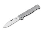 Böker Plus 01BO865 ATLAS DROP POINT vreckový nôž 7,1 cm, oceľ, Stonewash, spona