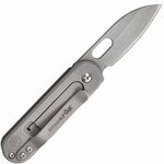 Fox Knives BF-719 Black Fox Bean Gen 2 zsebkés 5 cm, Stonewash, teljesen acél