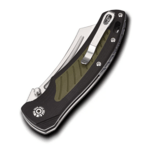 QSP Knife QS123-A  Platypus Green/Black vreckový nôž 9,5 cm, čierno-zelená, G10 