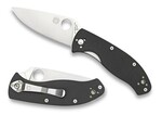Spyderco C122GP Tenacious Satin Plain kapesní nůž 8,3 cm, černá, G10