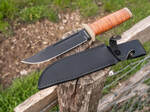 Magnum 02SC001 Ranger Field Bowie outdoorový nůž 15 cm, hnědá kůže, kožené pouzdro