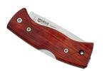 HE-200654 Helle Raud M Red birch handle, 12C27 blade, clip