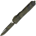 Microtech 121-1OCS Ultratech OD Green Camo automata kés 8,8 cm, zöld terepszínű, alumínium