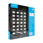 ML-MB001-22W-W Modee Mennyezeti LED lámpa 22W MB001 4000K B-2700K D400x50mm (2000 lumen) ERP