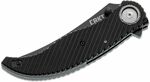 CRKT CR-2640 CLEVER GIRL™ zsebkés 10,4 cm, fekete, G10