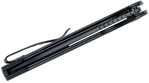 S22001-3 Sencut Kyril Black Micarta Handle Black Stonewashed 9Cr18MoV Blade Liner Lock