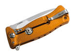 LionSteel 01LS124  SR22 vreckový nôž 7,8 cm, oranžová, hliník