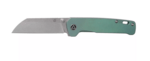 QSP Knife QS130-X Penguin Titanium Green Stonewash vreckový nôž 7,8 cm, zelená, titán