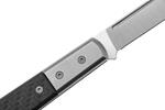 CK0115 CF LionSteel SheepFoot M390 blade, Carbon Fiber Handle, Ti Bolster & Liners