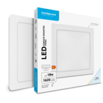 Modee LED Panel štvrcový - montovateľný A2-series 18W studená biela 1620lm (ML-LPS6000K18WA2N)