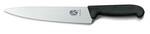 Victorinox 5.2033.19 Fibrox kuchařský nůž 19 cm, zoubkovaná hrana, černá
