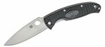 Spyderco C142PBK Resilience Könnyű zsebkés 10,7 cm, fekete, FRN