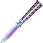 06EX401 Magnum Balisong Rainbow