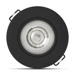 Modee LED okrúhle svietidlo 4,8W 420lm D80xH32mm, neutrálna biela, čierna (ML-DL4000K4,8WR-BN)