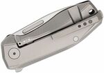 NA01 CVB LionSteel NANO, Folding knife MagnaCut blade, BLACK Canvas handle