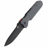 FOX Knives FX-446 GR PREDATOR II kapesní taktický nůž 9,5 cm, černá, zelená, FRN