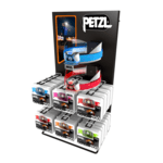 Petzl Z002AB01 pultový stojan také na zavěšení pro 24 ks čelovek