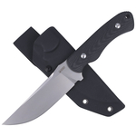 Kubey KU240D Sicario praktický vonkajší nôž 13,2 cm, čierna, G10, puzdro kydex