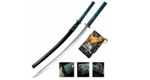 Cold Steel 88DK Dragonfly Katana meč 74,3 cm, dřevo, kůže, hedvábí, dřevěné pouzdro
