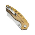 Kizer V4593C5 Towser K PEI vreckový nôž 8,6 cm, žltá, PEI (plast)