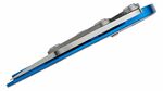 CRKT CR-4050 Provoke® Blue vreckový nôž 6,5 cm, modrá, hliník