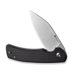S23064-2 Sencut Omniform fekete vászon Micarta nyél, szatén bevonatú 9Cr18MoV penge Lin