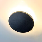 Modee LED čierna okrúhla nástenná lampa 6W 800lm neutrálna biela (ML-LWL0014)