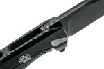 LionSteel ROK A BB Black vreckový nôž 8,3 cm celočierna, hliník