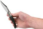 GT01 CF LionSteel Niolox blade, Carbon Fiber Handle, Titanium Bolster & liners