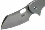 CRKT CR-5315 PILAR® LARGE SILVER vreckový nôž 6,8 cm, celooceľový