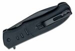 CRKT CR-6885 Ignitor® Assisted Black kapesní nůž 8,8 cm, celočerná, G10