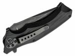 QSP Knife QS101-A Sthenia Black kapesní nůž 8,9 cm, Black Stonewash, černá, G10