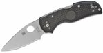 Spyderco C41PBK5 Native 5 reckový nôž 7,5 cm, Satin, čierna, FRN